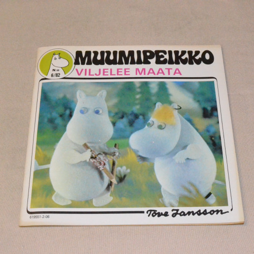 Muumipeikko 06 - 1982 viljelee maata